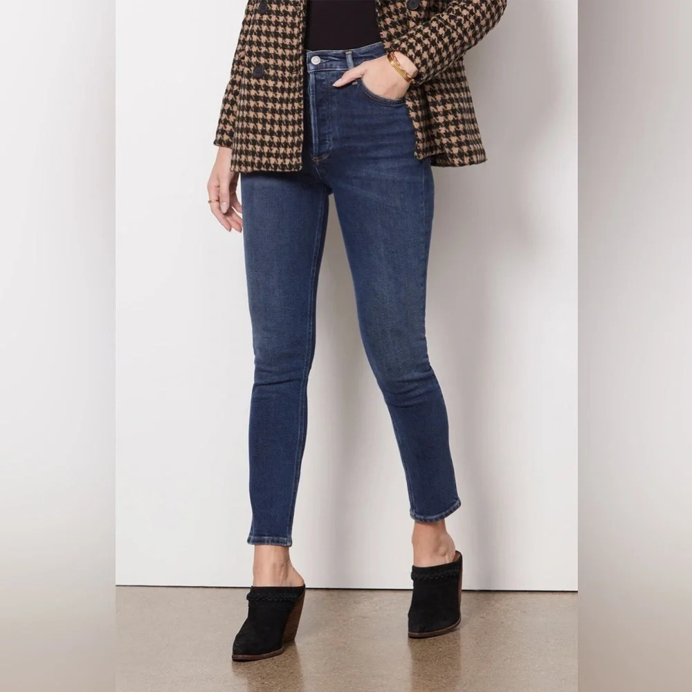 AGOLDE | Nico High Rise Slim Fit Jeans in Ovations size 26 Evereve